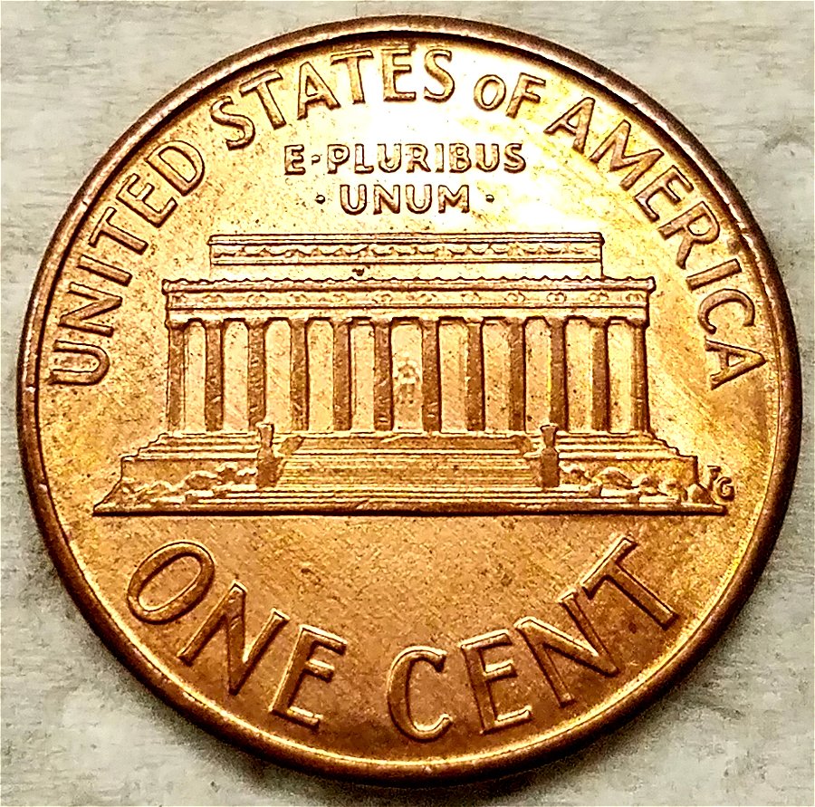 1992-P-Lincoln-Cent-Plating-Error-At-Face,-Beard,-Shirt-Collar-On-Obverse?